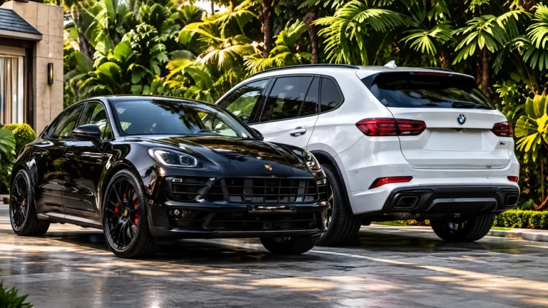 Two cars